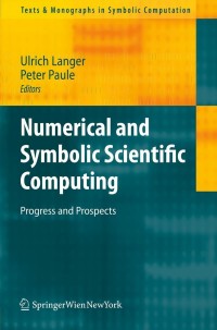 Titelbild: Numerical and Symbolic Scientific Computing 9783709107935