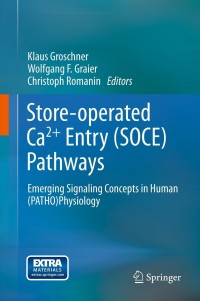 Omslagafbeelding: Store-operated Ca2  entry (SOCE) pathways 1st edition 9783709109618