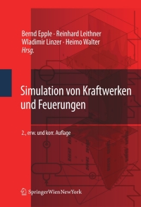 Imagen de portada: Simulation von Kraftwerken und Feuerungen 2nd edition 9783709111819