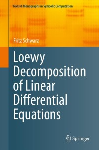 Cover image: Loewy Decomposition of Linear Differential Equations 9783709112854