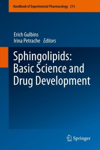 Cover image: Sphingolipids: Basic Science and Drug Development 9783709113677