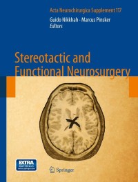 Cover image: Stereotactic and Functional Neurosurgery 9783709114810