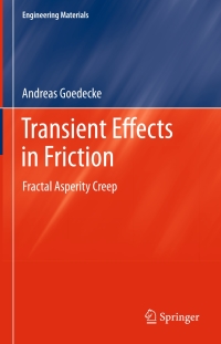 Titelbild: Transient Effects in Friction 9783709115053