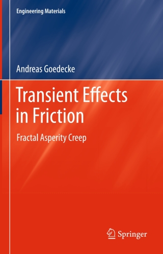 Imagen de portada: Transient Effects in Friction 9783709115053