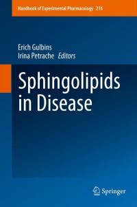 Cover image: Sphingolipids in Disease 9783709115107