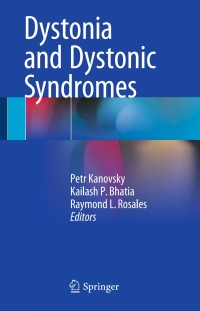 صورة الغلاف: Dystonia and Dystonic Syndromes 9783709115152