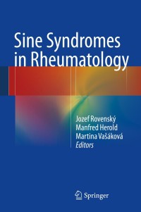 Immagine di copertina: Sine Syndromes in Rheumatology 9783709115404