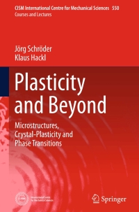 Immagine di copertina: Plasticity and Beyond 9783709116241