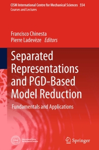 Cover image: Separated Representations and PGD-Based Model Reduction 9783709117934