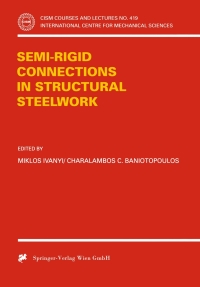 Cover image: Semi-Rigid Joints in Structural Steelwork 1st edition 9783211833315