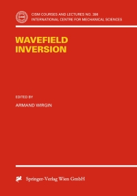 صورة الغلاف: Wavefield Inversion 1st edition 9783211833209