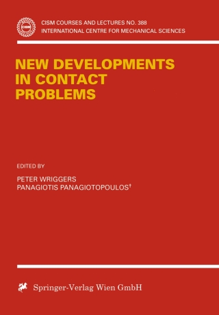 Imagen de portada: New Developments in Contact Problems 1st edition 9783211831540