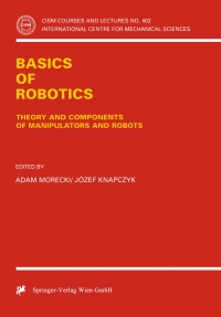 表紙画像: Basics of Robotics 1st edition 9783211831502