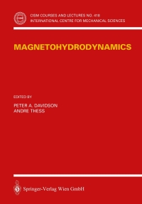 Titelbild: Magnetohydrodynamics 1st edition 9783211836866
