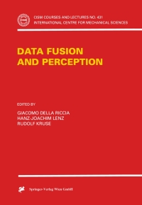 Cover image: Data Fusion and Perception 1st edition 9783211836835