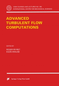 Imagen de portada: Advanced Turbulent Flow Computations 1st edition 9783211833247