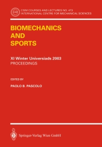 Immagine di copertina: Biomechanics and Sports 1st edition 9783211212103
