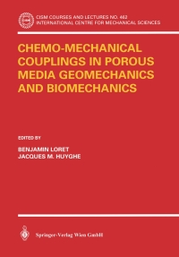 Imagen de portada: Chemo-Mechanical Couplings in Porous Media Geomechanics and Biomechanics 1st edition 9783211213230