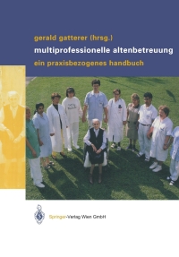 Cover image: Multiprofessionelle Altenbetreuung 1st edition 9783211838129