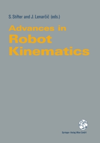 Cover image: Advances in Robot Kinematics 9783211823026