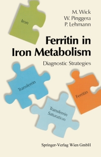 Imagen de portada: Ferritin in Iron Metabolism 9783211823248