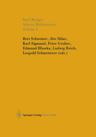 Omslagafbeelding: Selecta Mathematica II 9783709172940