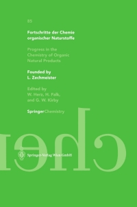صورة الغلاف: Fortschritte der Chemie organischer Naturstoffe / Progress in the Chemistry of Organic Natural Products 85 1st edition 9783211837832
