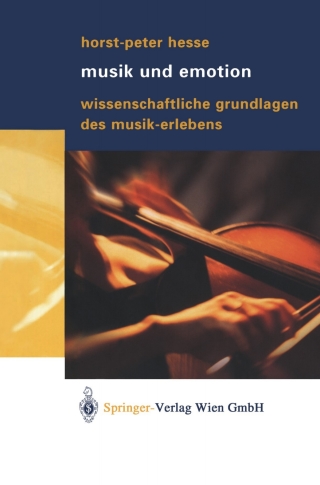 Imagen de portada: Musik und Emotion 9783709172223