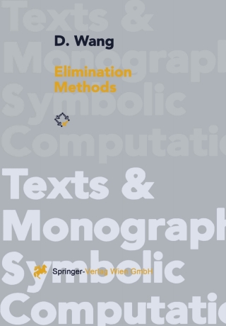 Immagine di copertina: Elimination Methods 9783211832417