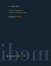 Imagen de portada: Protein Expression in Down Syndrome Brain 1st edition 9783211837320