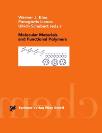 Cover image: Molecular Materials and Functional Polymers 1st edition 9783211835975