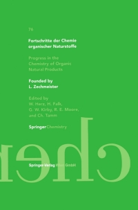 Imagen de portada: Fortschritte der Chemie organischer Naturstoffe / Progress in the Chemistry of Organic Natural Products 1st edition 9783211831656