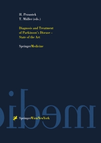 Imagen de portada: Diagnosis and Treatment of Parkinson’s Disease — State of the Art 1st edition 9783211832769