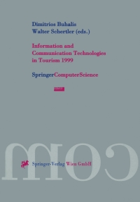 表紙画像: Information and Communication Technologies in Tourism 1999 1st edition 9783211832585