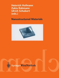 Imagen de portada: Nanostructured Materials 1st edition 9783211837795