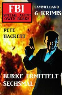 صورة الغلاف: Burke ermittelt sechsmal: FBI Special Agent Owen Burke Sammelband 6 Krimis 9783753203294