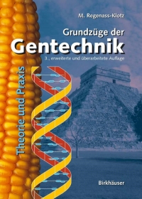 Omslagafbeelding: Grundzüge der Gentechnik 3rd edition 9783764324216