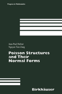 Imagen de portada: Poisson Structures and Their Normal Forms 9783764373344