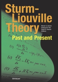 Omslagafbeelding: Sturm-Liouville Theory 1st edition 9783764370664