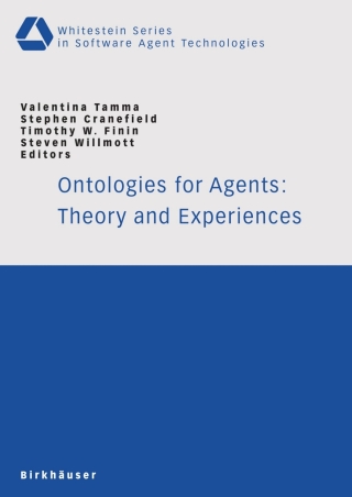 表紙画像: Ontologies for Agents: Theory and Experiences 1st edition 9783764372378