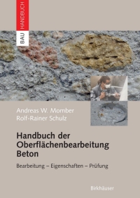 Omslagafbeelding: Handbuch der Oberflächenbearbeitung Beton 9783764362188