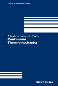 Cover image: Continuum Thermomechanics 9783764372651