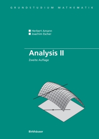 Omslagafbeelding: Analysis II 2nd edition 9783764371050