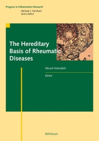 Cover image: The Hereditary Basis of Rheumatic Diseases 1st edition 9783764372019