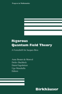 Cover image: Rigorous Quantum Field Theory 9783764374334