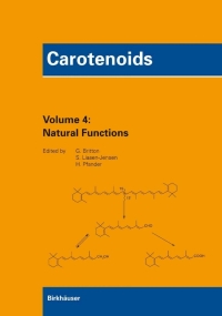 Cover image: Carotenoids, Vol. 4: Natural Functions 1st edition 9783764374983