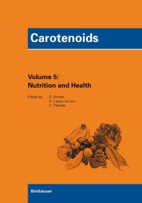 Cover image: Carotenoids Volume 5: Nutrition and Health 9783764375003
