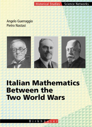 Omslagafbeelding: Italian Mathematics Between the Two World Wars 9783764365554