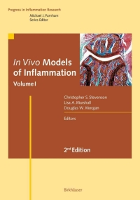 Cover image: In Vivo Models of Inflammation 2nd edition 9783764375195