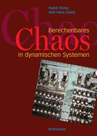 Immagine di copertina: Berechenbares Chaos in dynamischen Systemen 9783764375508